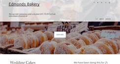 Desktop Screenshot of edmondsbakery.com